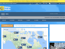 Tablet Screenshot of meteomedia.com